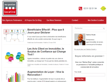 Tablet Screenshot of blog-ma-gestion-locative.com